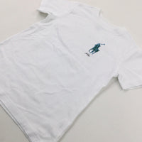 'Polo' Ralph Lauren White T-Shirt - Boys 3-4 Years