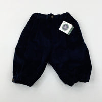 **NEW** Navy Cord Smart Shorts - Boys 3-4 Years