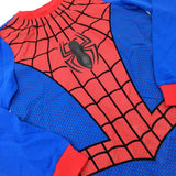 Spider-Man Appliqued Blue & Red Long Sleeve Top - Boys 9-10 Years