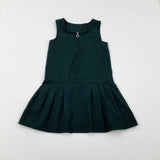 Green School Pinafore Dress - Girls 4-5 Years