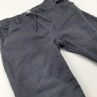 Charcoal Grey Cargo Trousers - Boys 9-10 Years