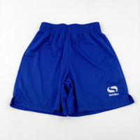 Sondico Motif Blue Sports Shorts - Boys 9-10 Years