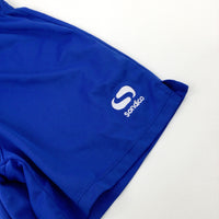 Sondico Motif Blue Sports Shorts - Boys 9-10 Years