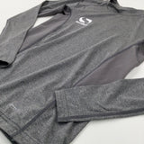 'Sondico' Grey Sports Long Sleeve Top - Boys 9-10 Years