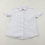 White School Shirt - Girls 7-8 Years