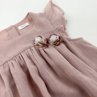 Dusky Pink Dress - Girls 2-3 Years