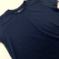 Navy Cotton T-Shirt - Boys 11-12 Years