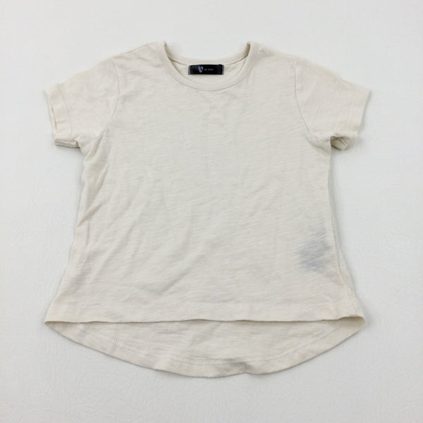 Cream T-Shirt - Girls 2-3 Years