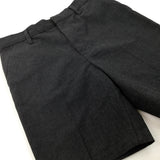 Grey School Shorts With Adjustable Waist - Boys 8-9 Years