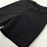 Grey School Shorts With Adjustable Waist - Boys 8-9 Years