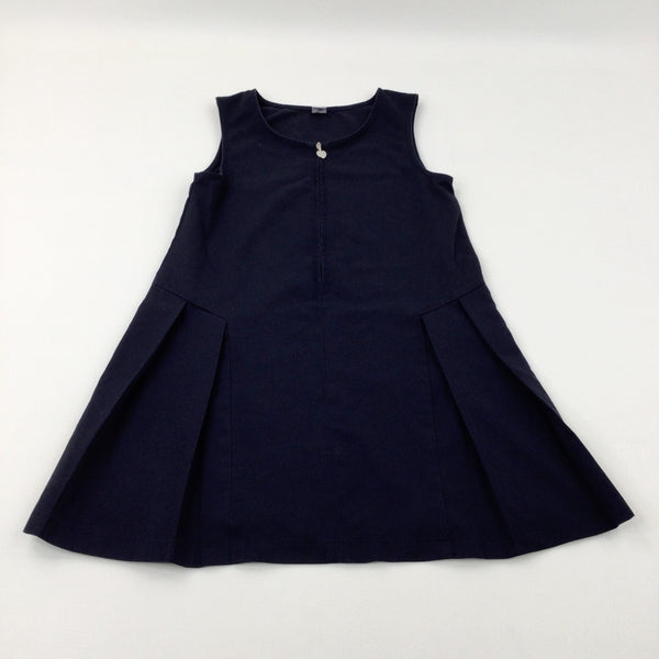 Navy School Pinafore Dress - Girls 8-9 Years