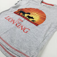 'Disney The Lion King' Colourful Grey T-Shirt - Boys 11-12 Years