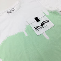 'LA Vibes' Green & White T-Shirt - Boys 11-12 Years