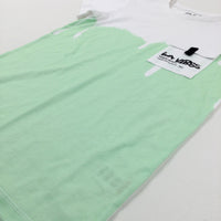 'LA Vibes' Green & White T-Shirt - Boys 11-12 Years