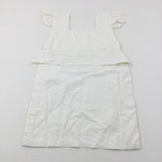 Victorian Maid Cream Apron Costume - Girls 5-7 Years