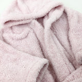 Pink Fluffy Dressing Gown - Girls 3-4 Years