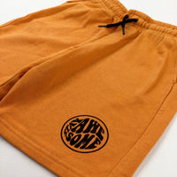 'Stay Awesome' Orange Shorts - Boys 9-10 Years