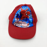 **NEW** Marvel Spider-Man Red Sun Cap - Boys 5-6 Years