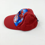 **NEW** Marvel Spider-Man Red Sun Cap - Boys 5-6 Years