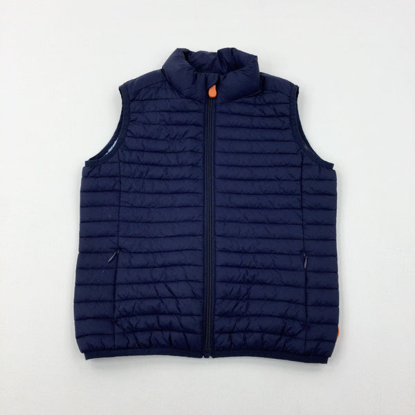 Save The Duck Navy Padded Gilet - Boys 5-6 Years