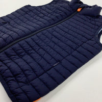 Save The Duck Navy Padded Gilet - Boys 5-6 Years