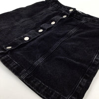 Black Denim Skirt - Girls 14-15 Years