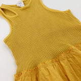 Mustard Yellow Dress - Girls 14-15 Years