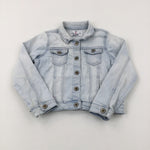 Light Blue Denim Jacket - Girls 6-7 Years