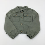 Khaki Lightweight Jacket - Girls 6-7 Years