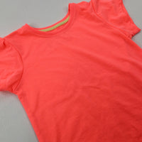 Neon Pink T-Shirt - Girls 6-7 Years