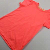 Neon Pink T-Shirt - Girls 6-7 Years