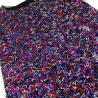 Sequinned Colourful Party Dress - Girls 6-7 Years