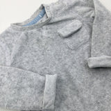 Light Grey Lightweight Jumper - Boys 6-9 Months