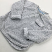 Light Grey Lightweight Jumper - Boys 6-9 Months