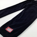 'Minnie Mouse' Black Velour Joggers - Girls 7-8 Years