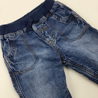 Mid Blue Denim Jeans - Boys 6-9 Months