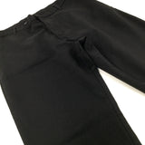 Black School Trousers With Adjustable Waist - Boys 12-13 Years