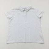 White School Polo Shirt - Girls 11-12 Years