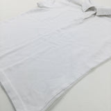 White School Polo Shirt - Girls 11-12 Years