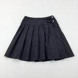 Charcoal Grey Pleated School Skirt - Girls 12-13 Years