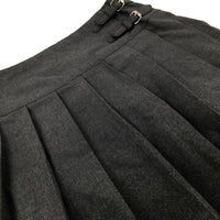 Charcoal Grey Pleated School Skirt - Girls 12-13 Years