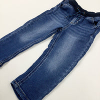 Mid Blue Denim Jeans - Boys 12-18 Months