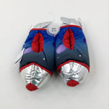 **NEW** Rockets & Stars Colourful Blue Slippers - Size 11.5