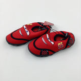 **NEW**Disney Pixar Cars Red Beach Shoes - Size 9