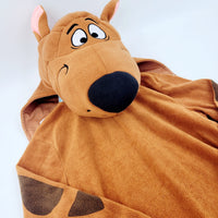 Scooby-Doo! Brown Fleece Onesie Costume With Hat & Tail - Girls/Boys 6-8 Years