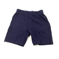 Navy Lightweight Cotton Jersey Shorts - Boys 2-3 Years