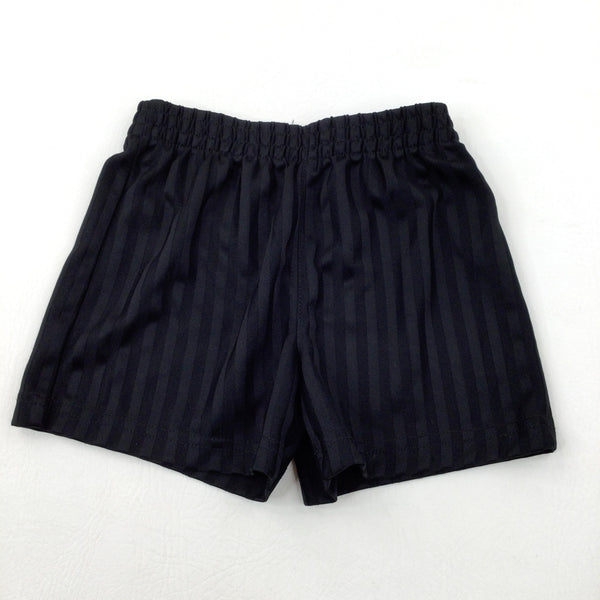 Black Football Shorts - Boys/Girls 3-4 Years