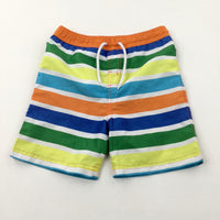 Colourful Striped Swimming Shorts - Boys 2-3 Years