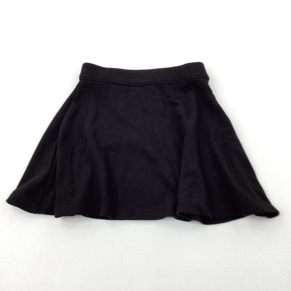 Black Jersey School Skirt - Girls 4-5 Years