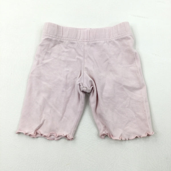 Pale Pink Jersey Shorts - Girls 2-3 Years
